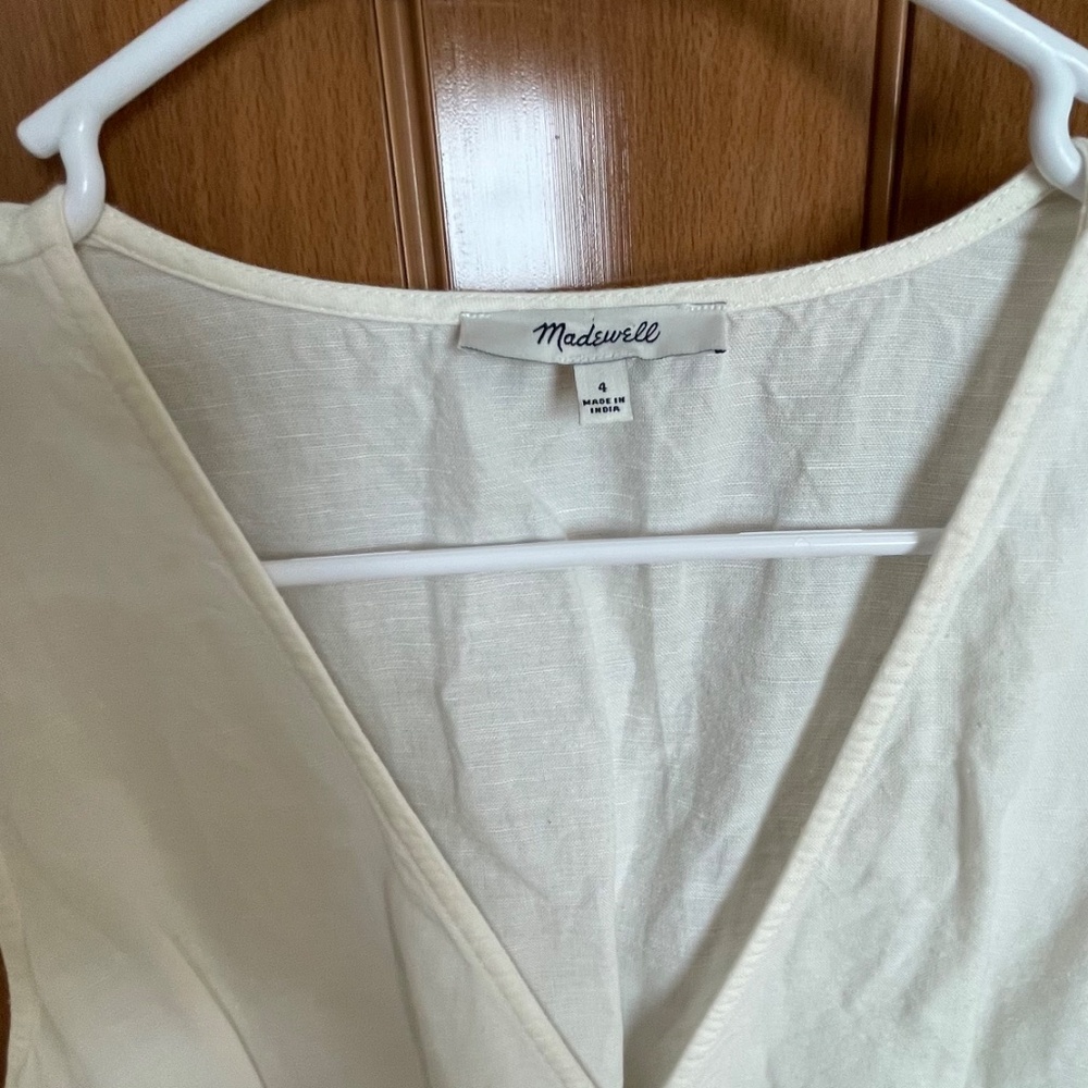Madewell White Midi Dress - Picture 3 of 5